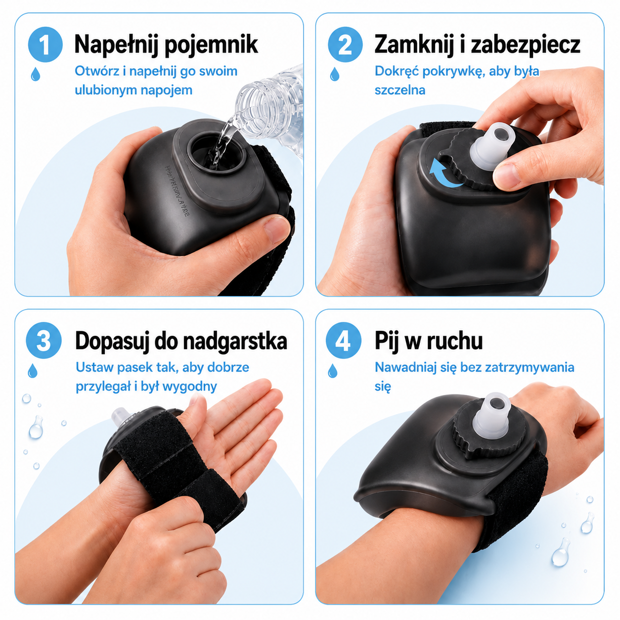 Instrukcja użytkowania Wodnej Opaski